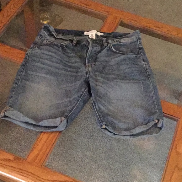 mens jean shorts h&m